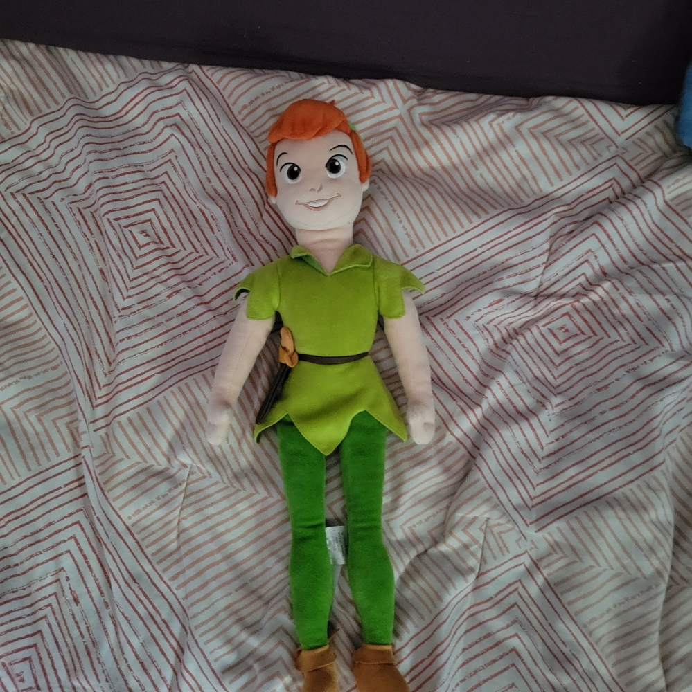 Disney Store Peter Pan Doll Plushie
